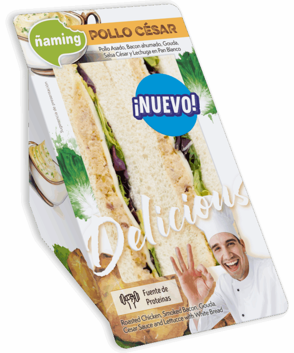 Sándwich Delicious Pollo César