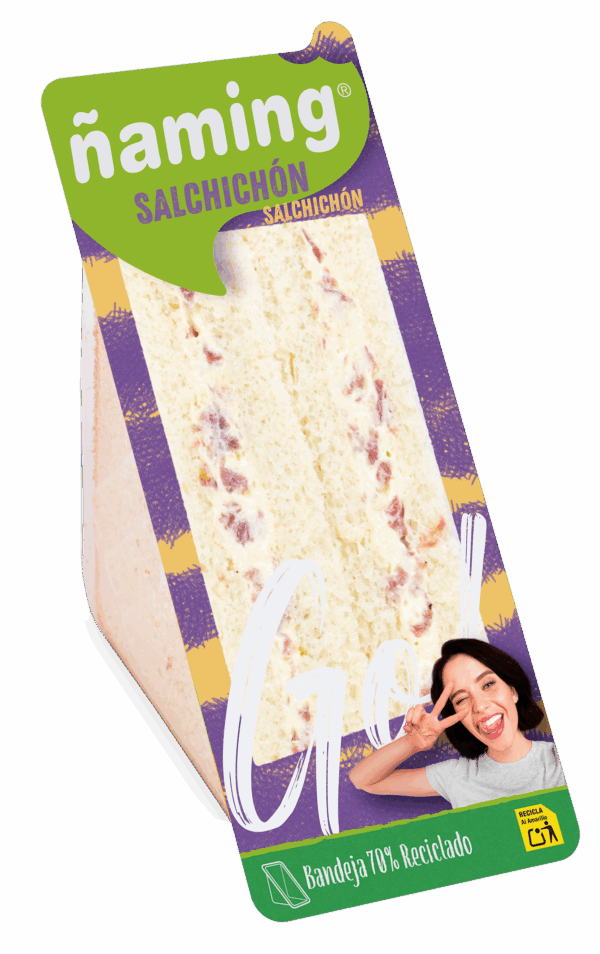 Sándwich Go! Salchichón