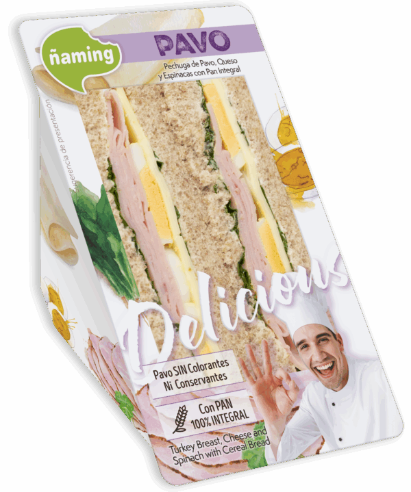 Sándwich Delicious Pavo