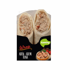 Wrap de atún