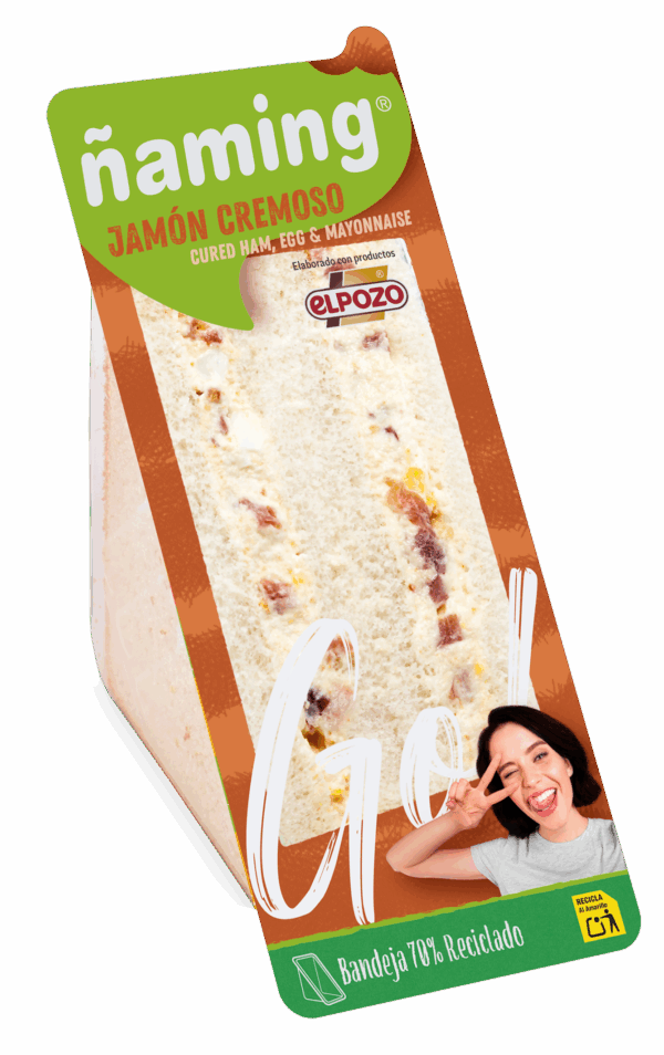 Sándwich Go! Jamón Cremoso