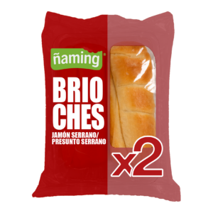 Brioche de Jamón Serrano y Queso