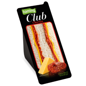 Sándwich Club Chorizo