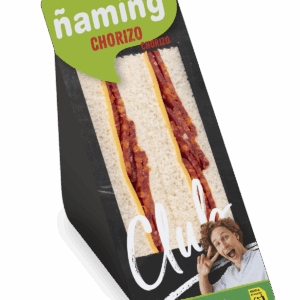 Sándwich Club Chorizo