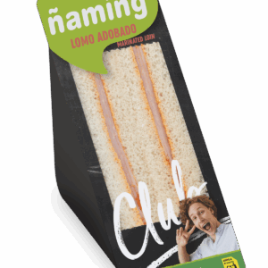 Sándwich Club Lomo Adobado