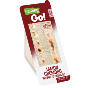 Sándwich Go! Jamón Cremoso