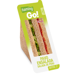 Sándwich Go! Pavo Ensalada Integral