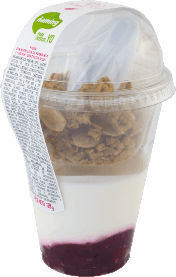 Yogur de Fresa y Granola