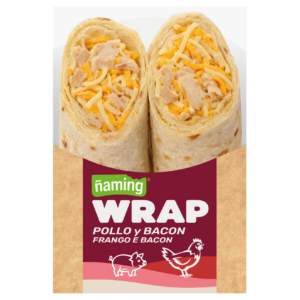 Wrap de Pollo Al Curry