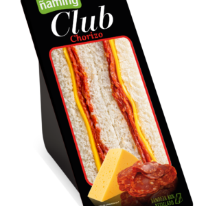 Sándwich Club Chorizo
