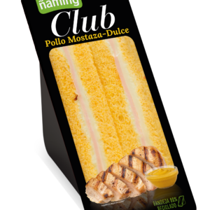 Sándwich Club Pollo Mostaza - Dulce
